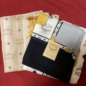 Authentic MCM Mini Scarf bundle